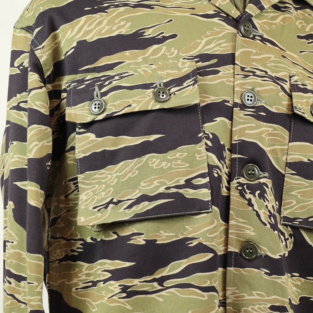 2023年第二ロット ゴールドタイガーストライプ USカット ジャケット MADE IN JAPAN