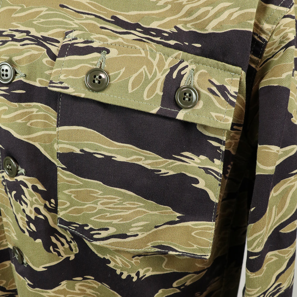 2023年第二ロット ゴールドタイガーストライプ USカット ジャケット MADE IN JAPAN