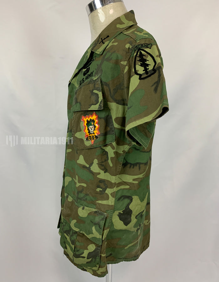実物　アメリカ陸軍　ERDL　特殊部隊隊員　ジャケット