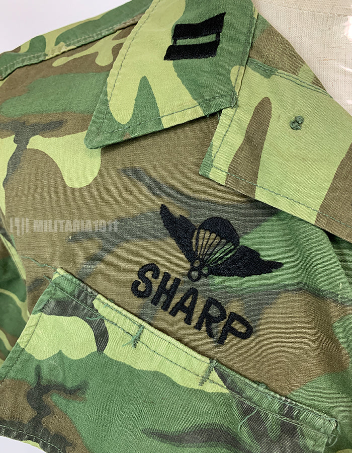 実物　アメリカ陸軍　ERDL　特殊部隊隊員　ジャケット