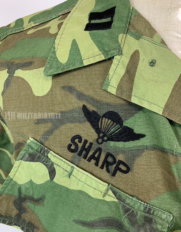 実物　アメリカ陸軍　ERDL　特殊部隊隊員　ジャケット