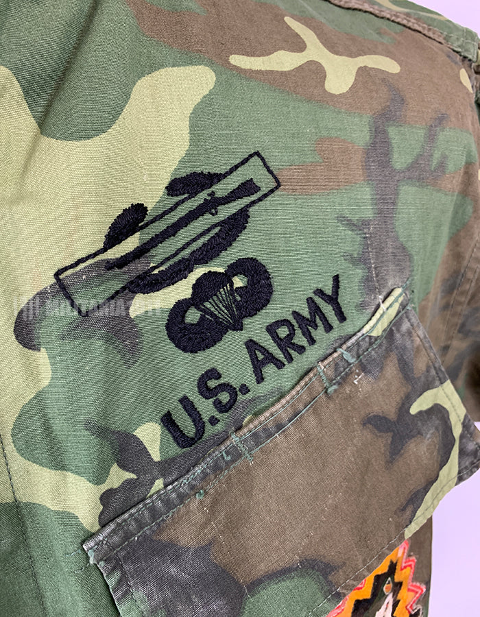 実物　アメリカ陸軍　ERDL　特殊部隊隊員　ジャケット