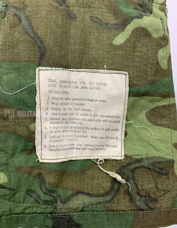 実物　アメリカ陸軍　ERDL　特殊部隊隊員　ジャケット