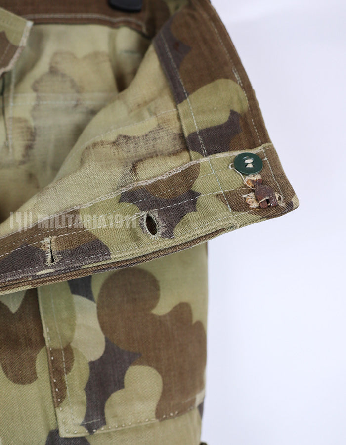 実物　南ベトナム　野戦憲兵　クラウド迷彩パターン　上下セット
