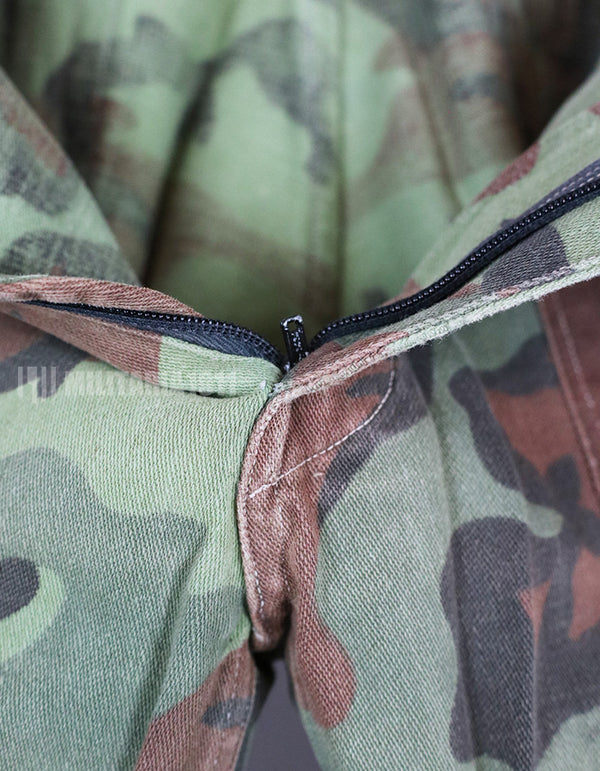 実物　南ベトナム陸軍　空挺師団　ERDLリーフ戦闘服上下セット