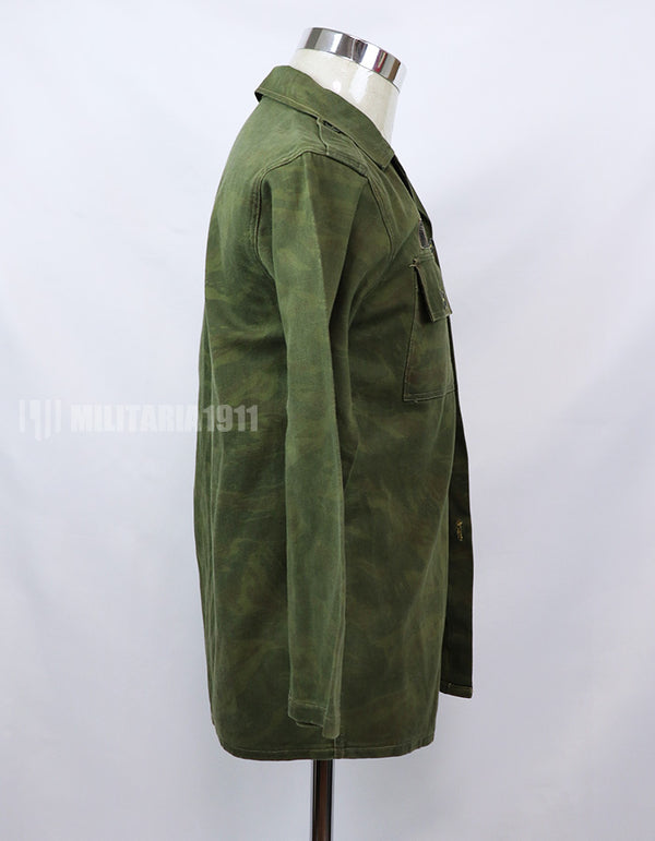 実物　リザード迷彩ジャケット　上下セット　コマンド 電虎