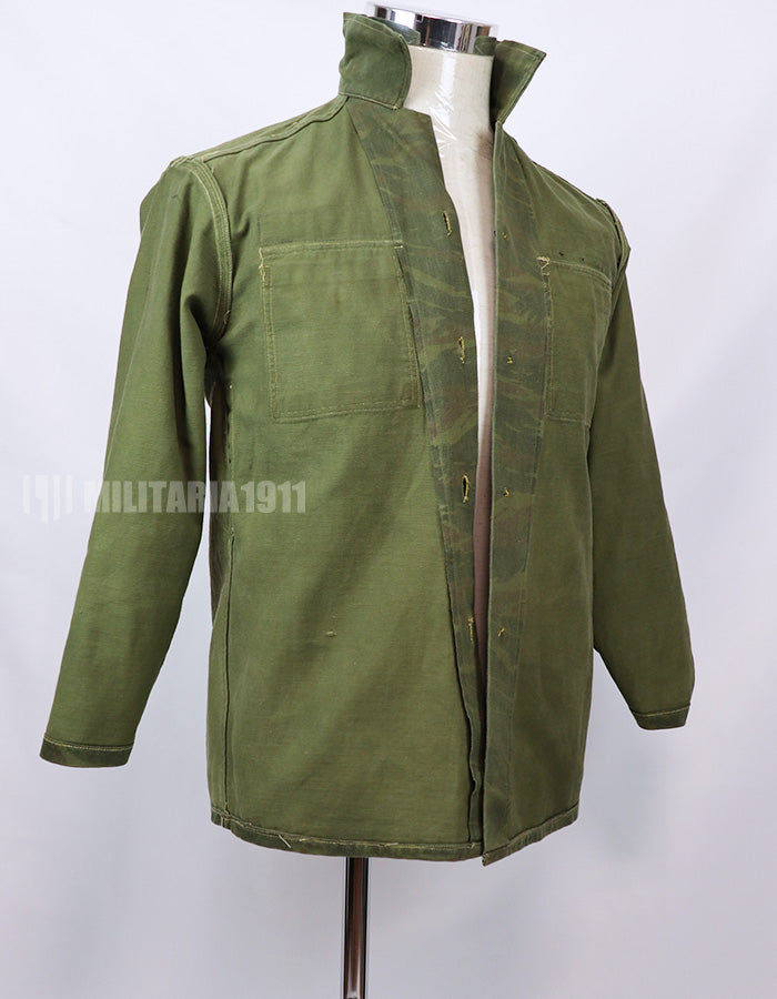 実物　リザード迷彩ジャケット　上下セット　コマンド 電虎