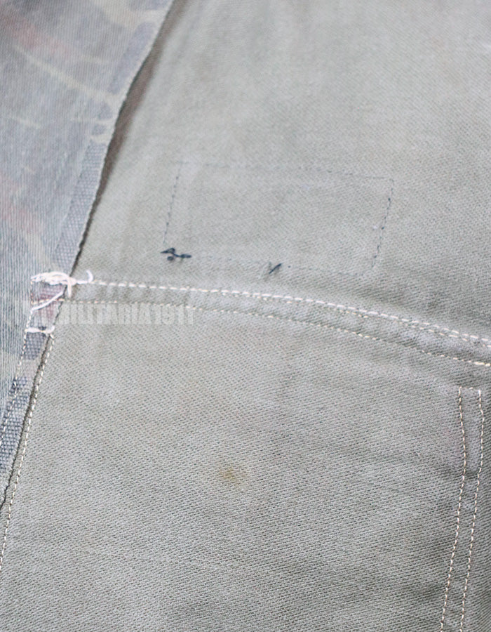 実物　リザード迷彩ジャケット　上下セット　コマンド 電虎