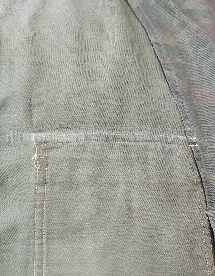 実物　リザード迷彩ジャケット　上下セット　コマンド 電虎