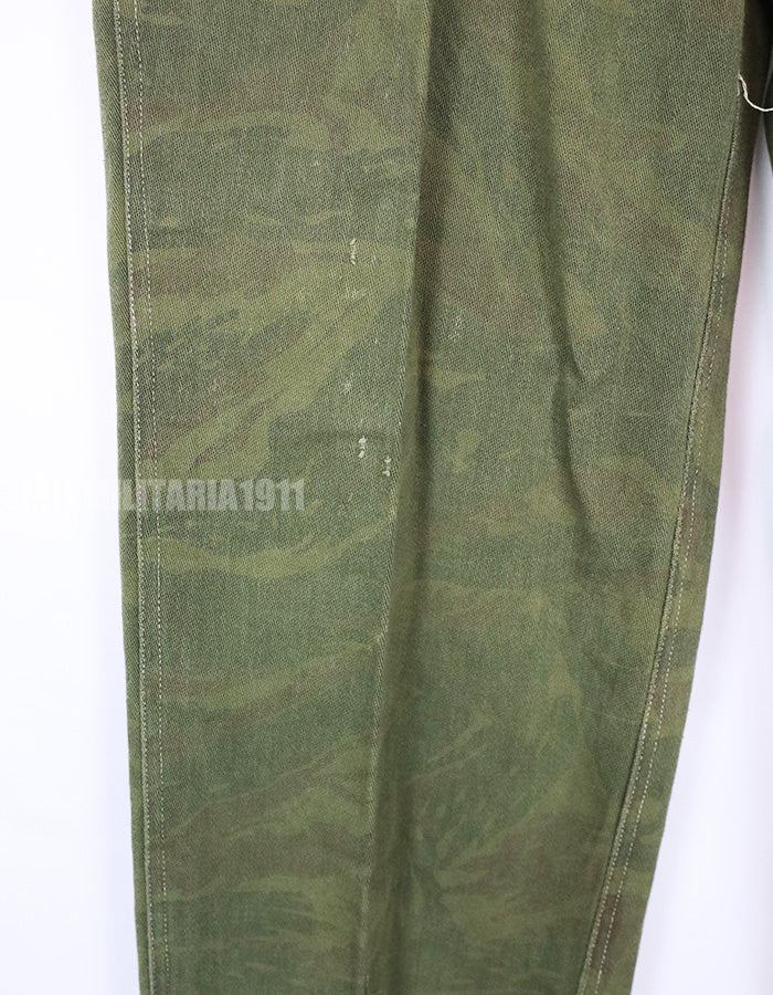 実物　リザード迷彩ジャケット　上下セット　コマンド 電虎