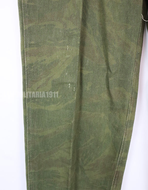 実物　リザード迷彩ジャケット　上下セット　コマンド 電虎