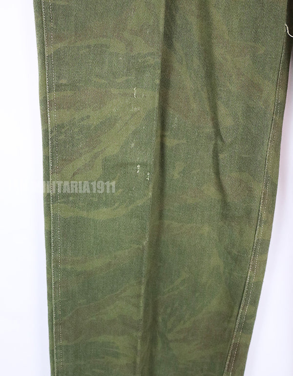 実物　リザード迷彩ジャケット　上下セット　コマンド 電虎