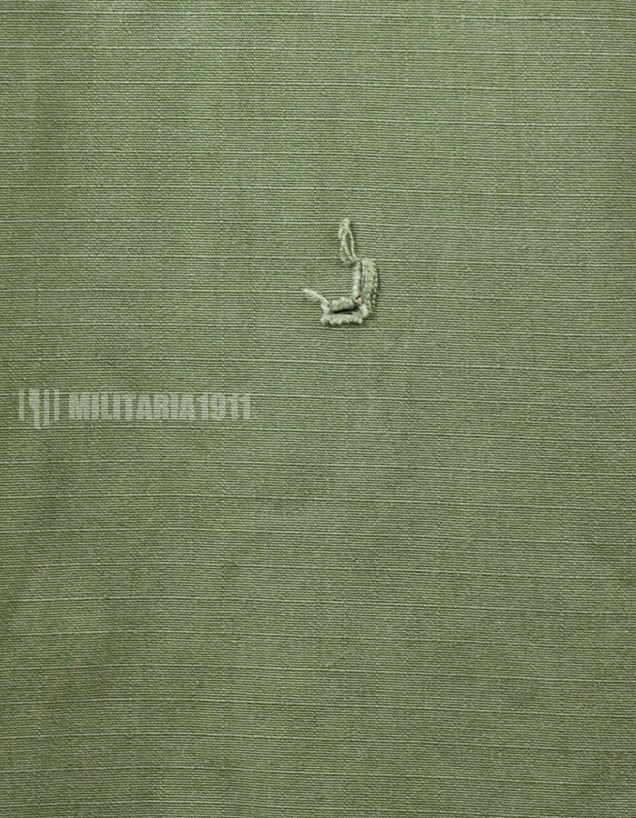 後期型　リップストップ生地　ジャングル・ファティーグ　S-R 一部破損有り 1968年製