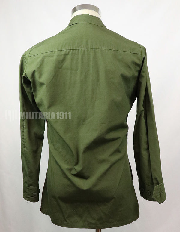 後期型　リップストップ生地　ジャングル・ファティーグ　X-S-R テープ付 1970年製