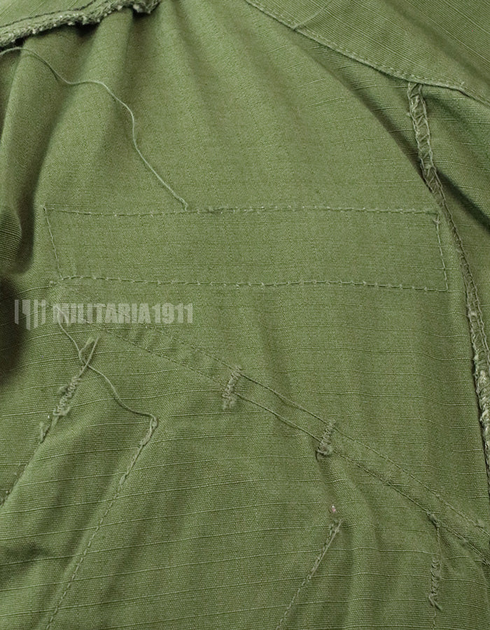 後期型　リップストップ生地　ジャングル・ファティーグ　X-S-R テープ付 1970年製