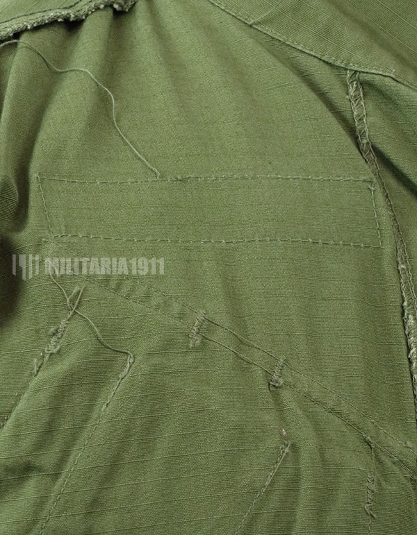 後期型　リップストップ生地　ジャングル・ファティーグ　X-S-R テープ付 1970年製