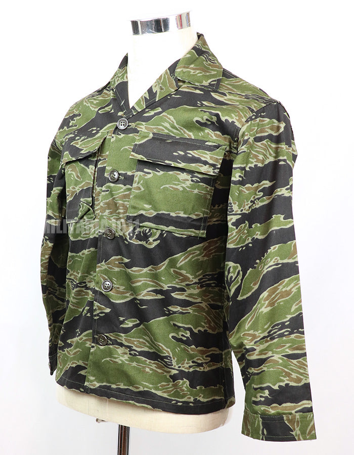 実物　レイトウォーライトウェイトデンスパターン　タイガーストライプ　シャツ　未使用品　CISO製