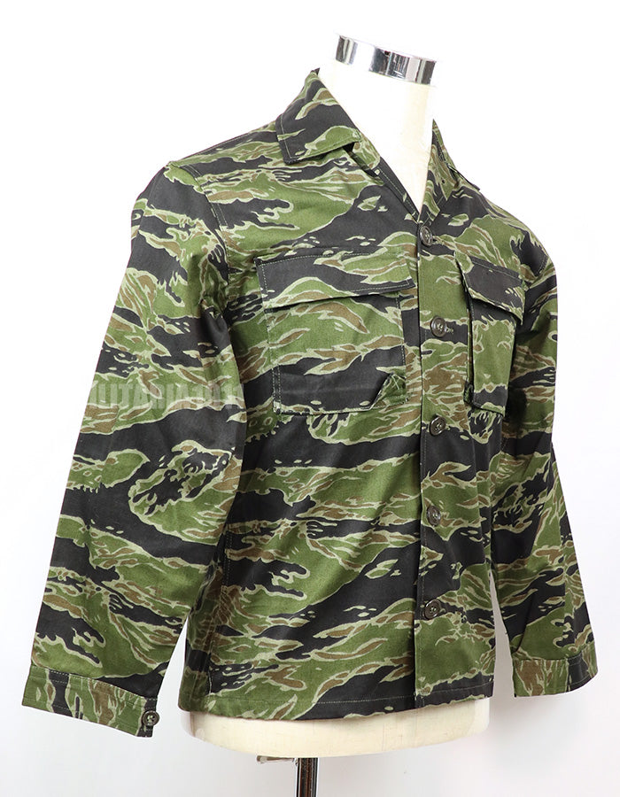 実物　レイトウォーライトウェイトデンスパターン　タイガーストライプ　シャツ　未使用品　CISO製