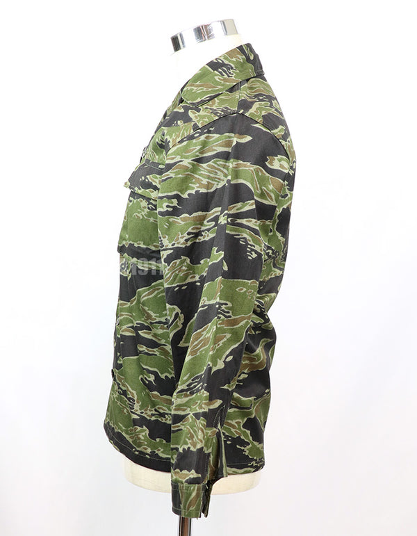 実物　レイトウォーライトウェイトデンスパターン　タイガーストライプ　シャツ　未使用品　CISO製