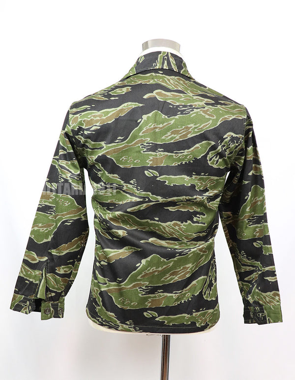 実物　レイトウォーライトウェイトデンスパターン　タイガーストライプ　シャツ　未使用品　CISO製