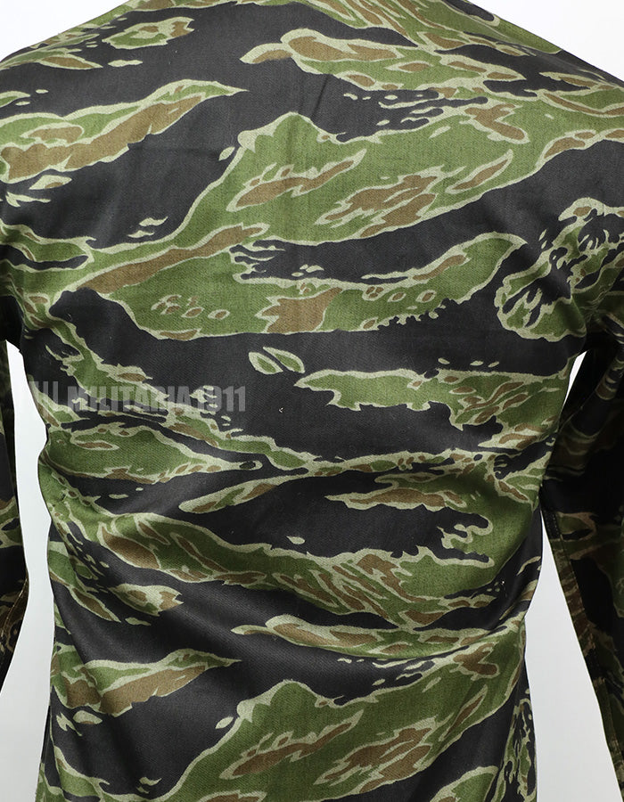 実物　レイトウォーライトウェイトデンスパターン　タイガーストライプ　シャツ　未使用品　CISO製