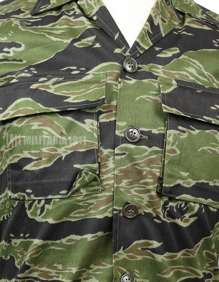 実物　レイトウォーライトウェイトデンスパターン　タイガーストライプ　シャツ　未使用品　CISO製