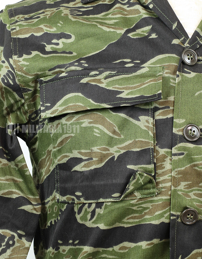 実物　レイトウォーライトウェイトデンスパターン　タイガーストライプ　シャツ　未使用品　CISO製