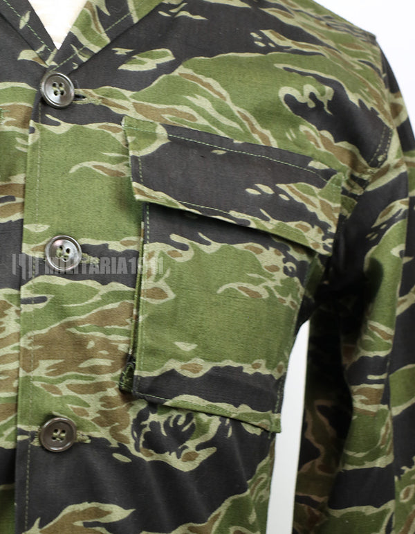 実物　レイトウォーライトウェイトデンスパターン　タイガーストライプ　シャツ　未使用品　CISO製