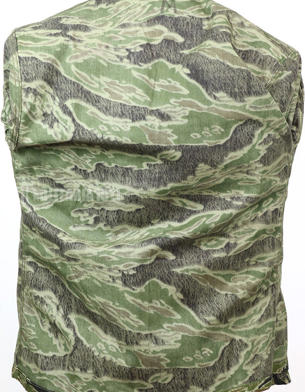 実物　レイトウォーライトウェイトデンスパターン　タイガーストライプ　シャツ　未使用品　CISO製