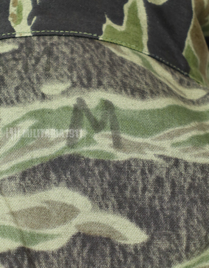 実物　レイトウォーライトウェイトデンスパターン　タイガーストライプ　シャツ　未使用品　CISO製