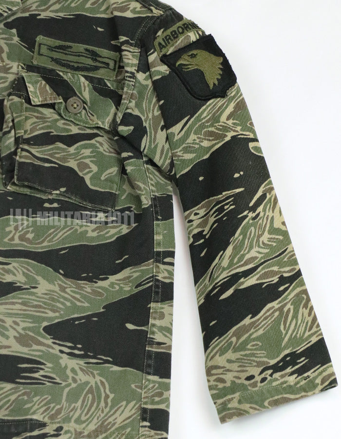 実物　シルバータイガー　子供用スーバニア　ベトナムローカルメイド品　退役兵からの放出品