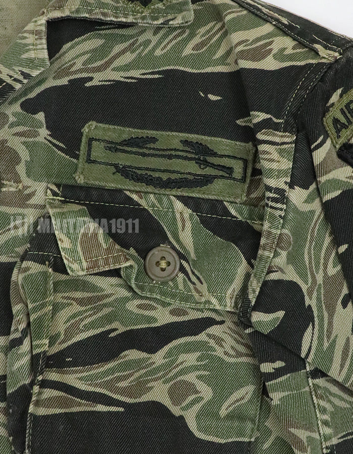 実物　シルバータイガー　子供用スーバニア　ベトナムローカルメイド品　退役兵からの放出品