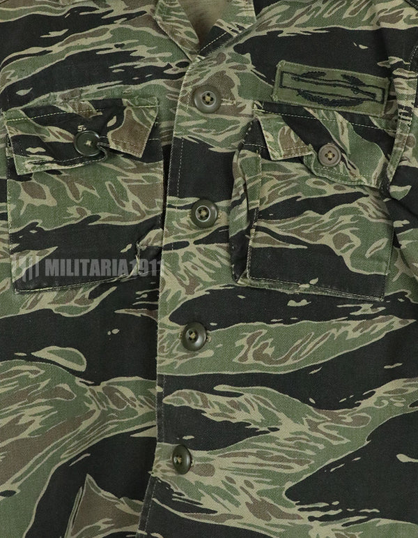 実物　シルバータイガー　子供用スーバニア　ベトナムローカルメイド品　退役兵からの放出品