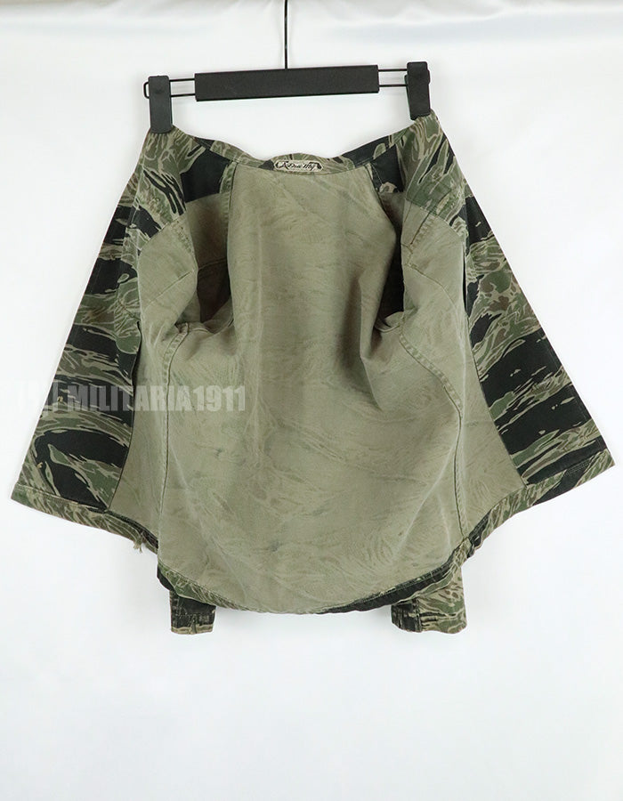 実物　シルバータイガー　子供用スーバニア　ベトナムローカルメイド品　退役兵からの放出品