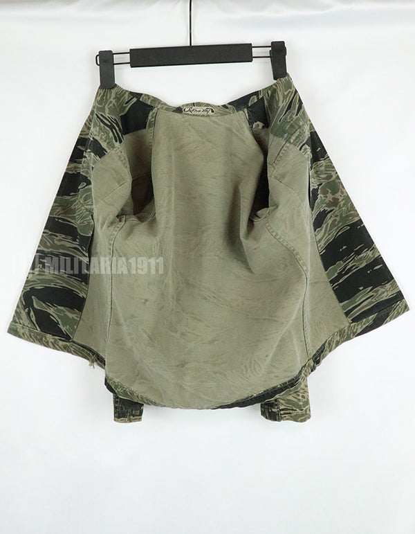 実物　シルバータイガー　子供用スーバニア　ベトナムローカルメイド品　退役兵からの放出品