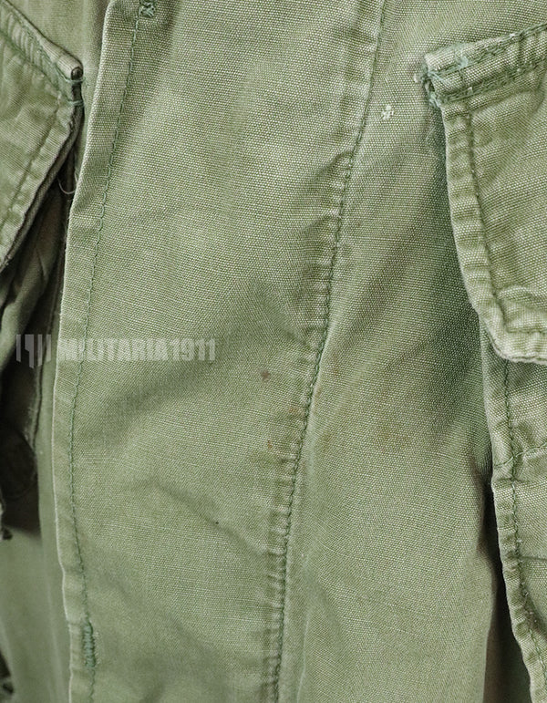 実物　中期型　ジャングルファティーグ　ジャケット　使用感あり　傷あり　退色あり