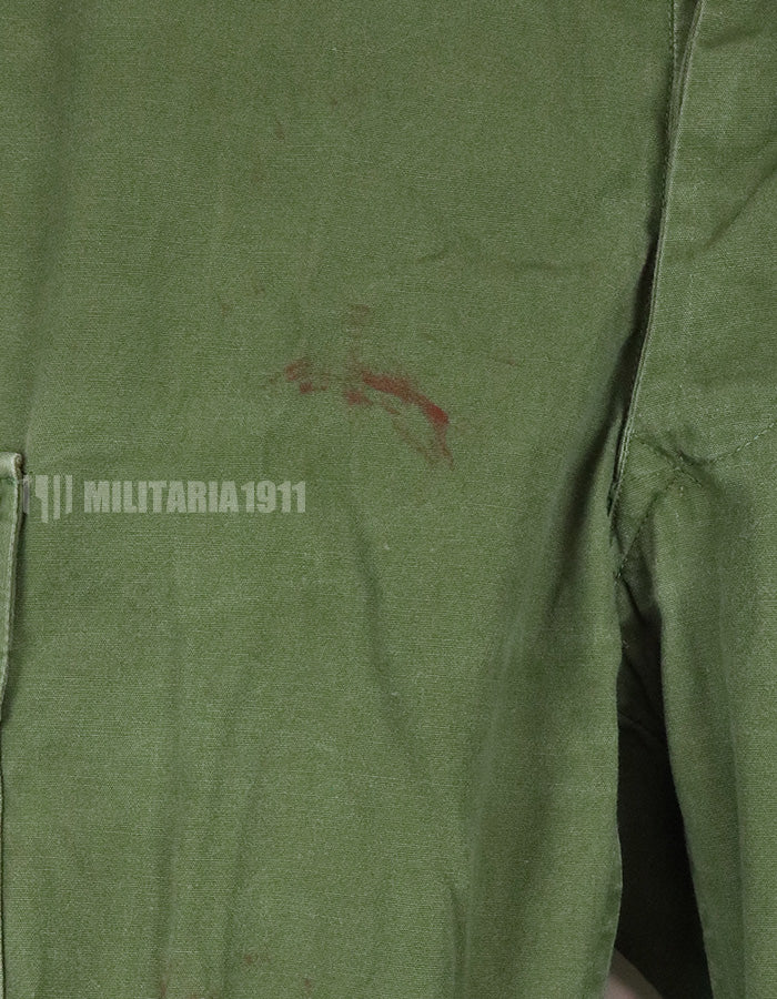 実物　3rd Model　ジャングルファティーグ　パンツ　ノンリップストップ　使用感あり　傷あり　退色あり