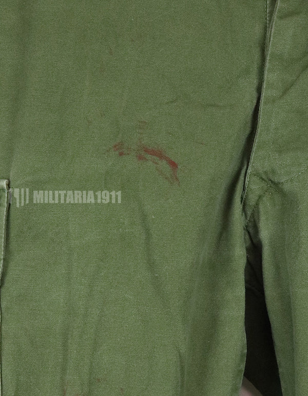 実物　3rd Model　ジャングルファティーグ　パンツ　ノンリップストップ　使用感あり　傷あり　退色あり