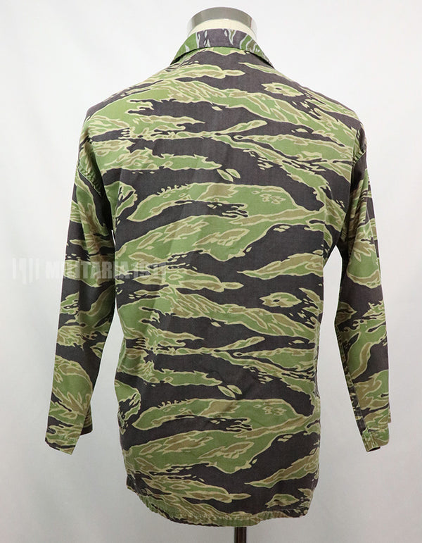 実物　レイトウォーライトウェイト　タイガーストライプ　シャツ　薄手　傷あり　中古品