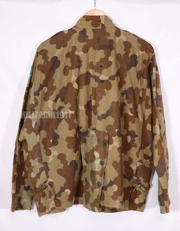 実物生地レプリカ　南ベトナム国家野戦憲兵　フレンチカット　空挺ジャケット　パッチ付