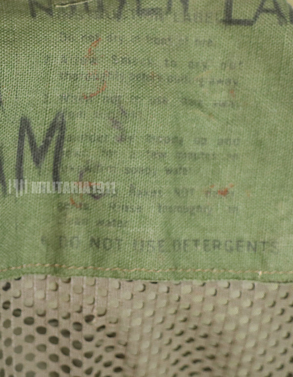 実物　1967年製　AATTV オーストラリア陸軍　迷彩レインコート　中古品　BRAMAC LTO VIC