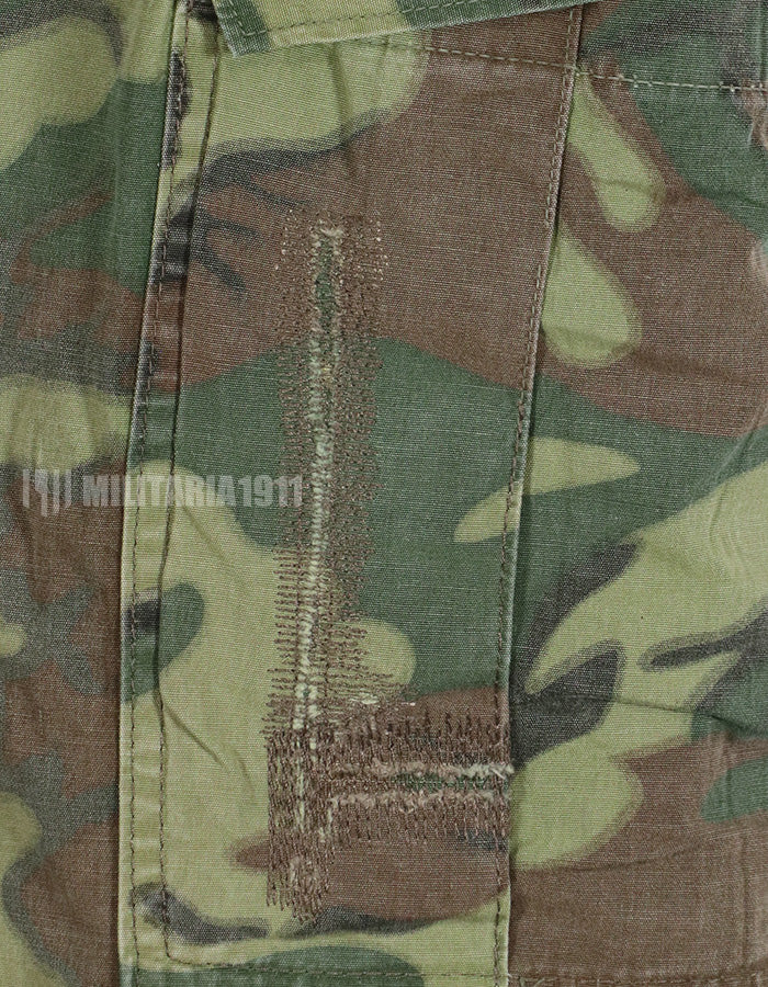 実物　1967年 ポップリン製　ERDL ジャングルファティーグパンツ　ジップフライ