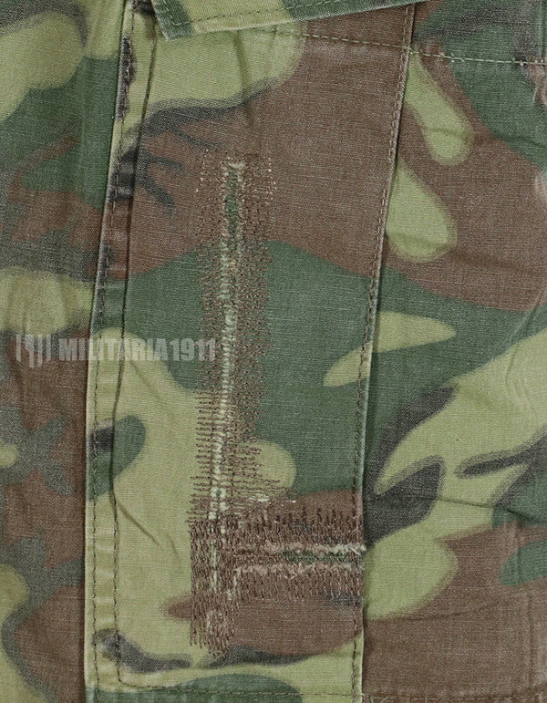 実物　1967年 ポップリン製　ERDL ジャングルファティーグパンツ　ジップフライ