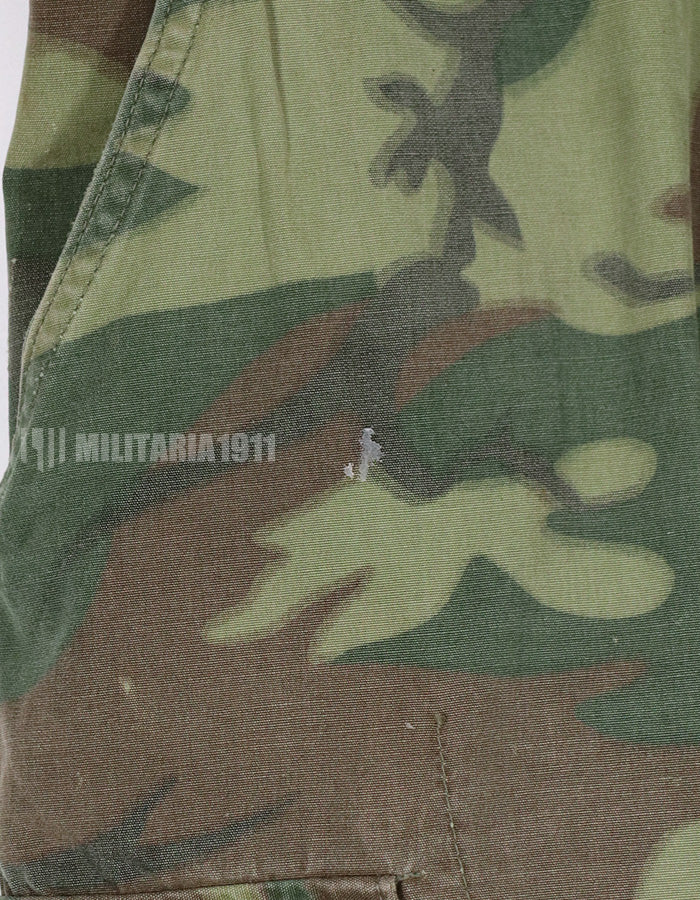 実物　1967年 ポップリン製　ERDL ジャングルファティーグパンツ　ジップフライ