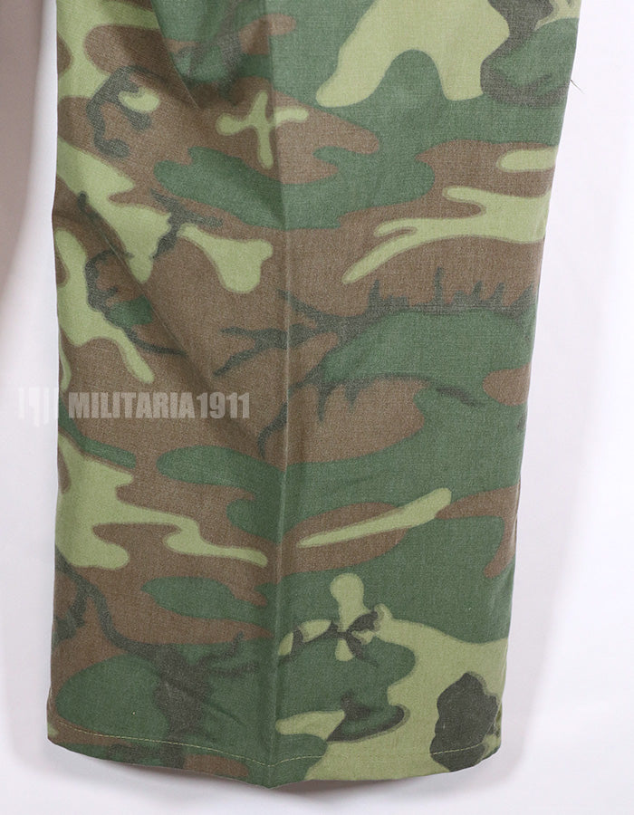 実物　1967年 ポップリン製　ERDL ジャングルファティーグパンツ　ジップフライ