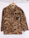 実物　南ベトナム　国家野戦憲兵　クラウド迷彩　シャツ　パッチはレプリカ