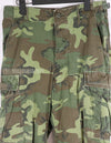 実物　1967年　ポップリン製（ノンリップ）　ERDL ファティーグパンツ　サイズタグなし