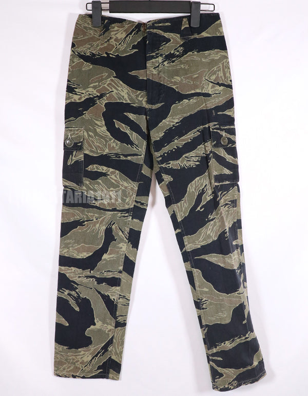 実物　タイガーストライプ　初期パターン　Fat Tiger JWS　パンツ　テイラード　中古品