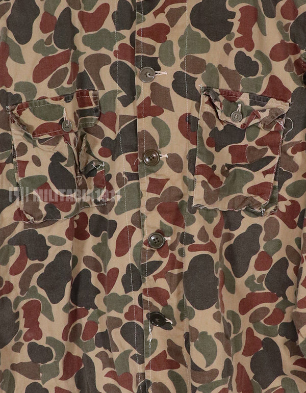 民間品　ベオガム迷彩　ローカルメイド ダックハンター　シャツ　ビンテージシャツ B