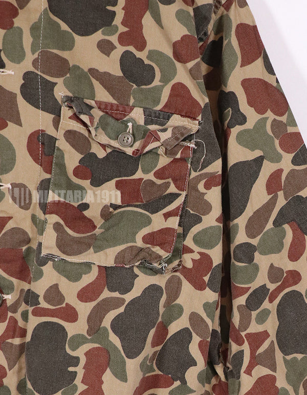 民間品　ベオガム迷彩　ローカルメイド ダックハンター　シャツ　ビンテージシャツ B